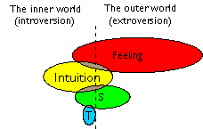 ENFJ Mental Muscle Diagram